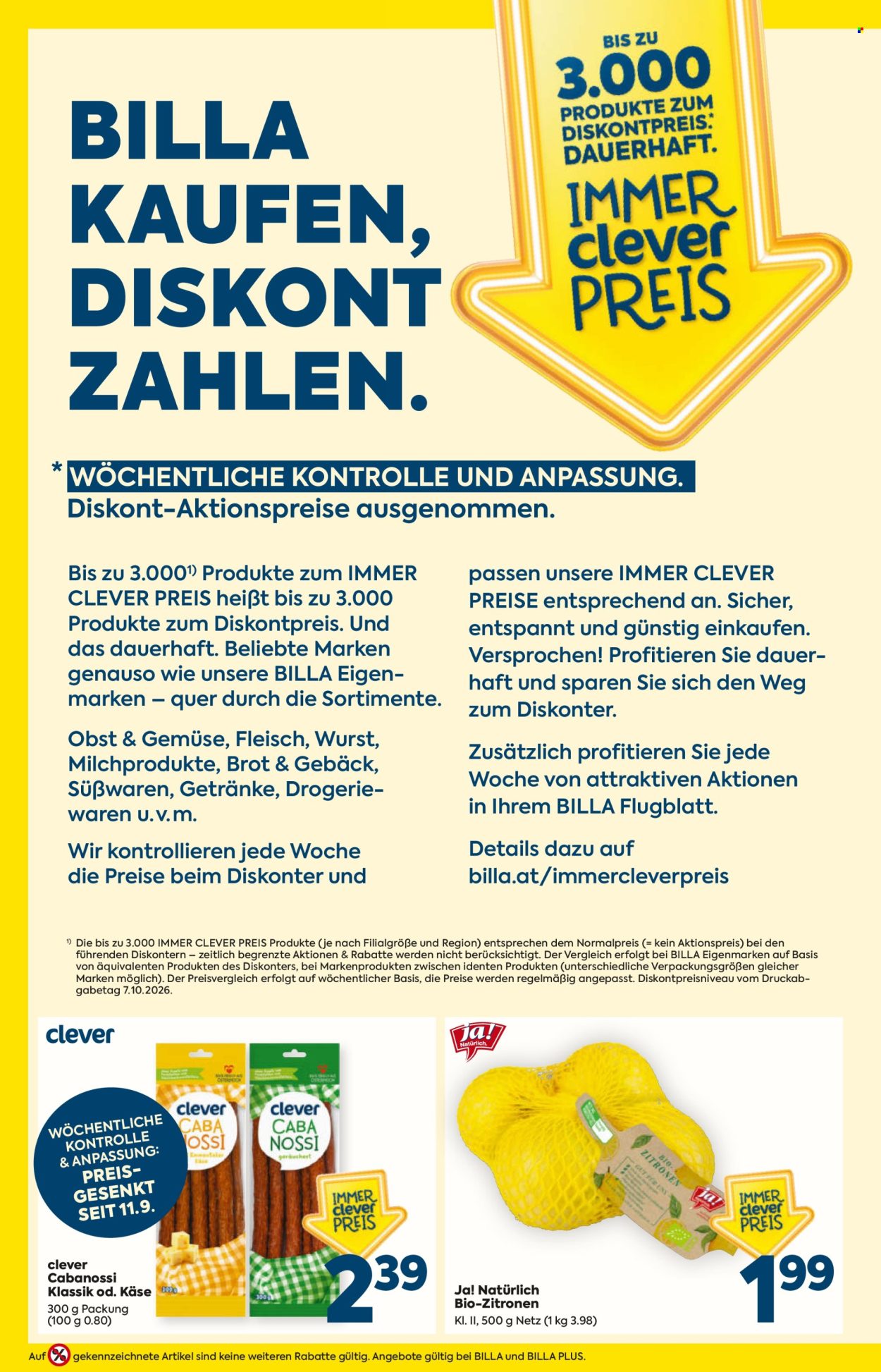 Angebote Billa - 22.10.2026 - 28.10.2026. Seite 2