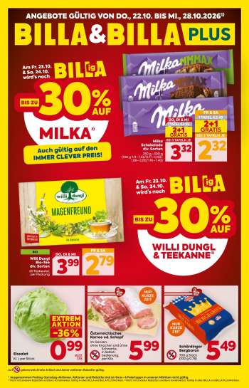 Angebote Billa - 22.10.2026 - 28.10.2026.