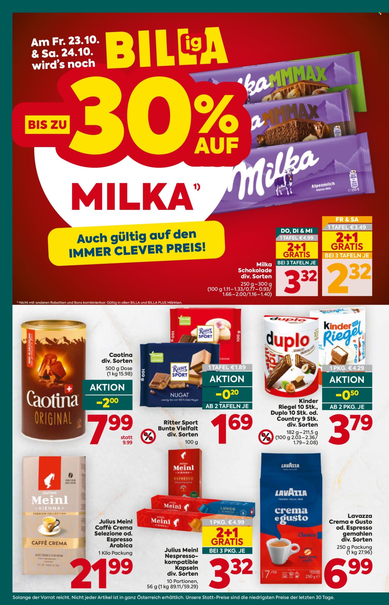 Angebote Billa Plus - 22.10.2026 - 28.10.2026. Seite 16