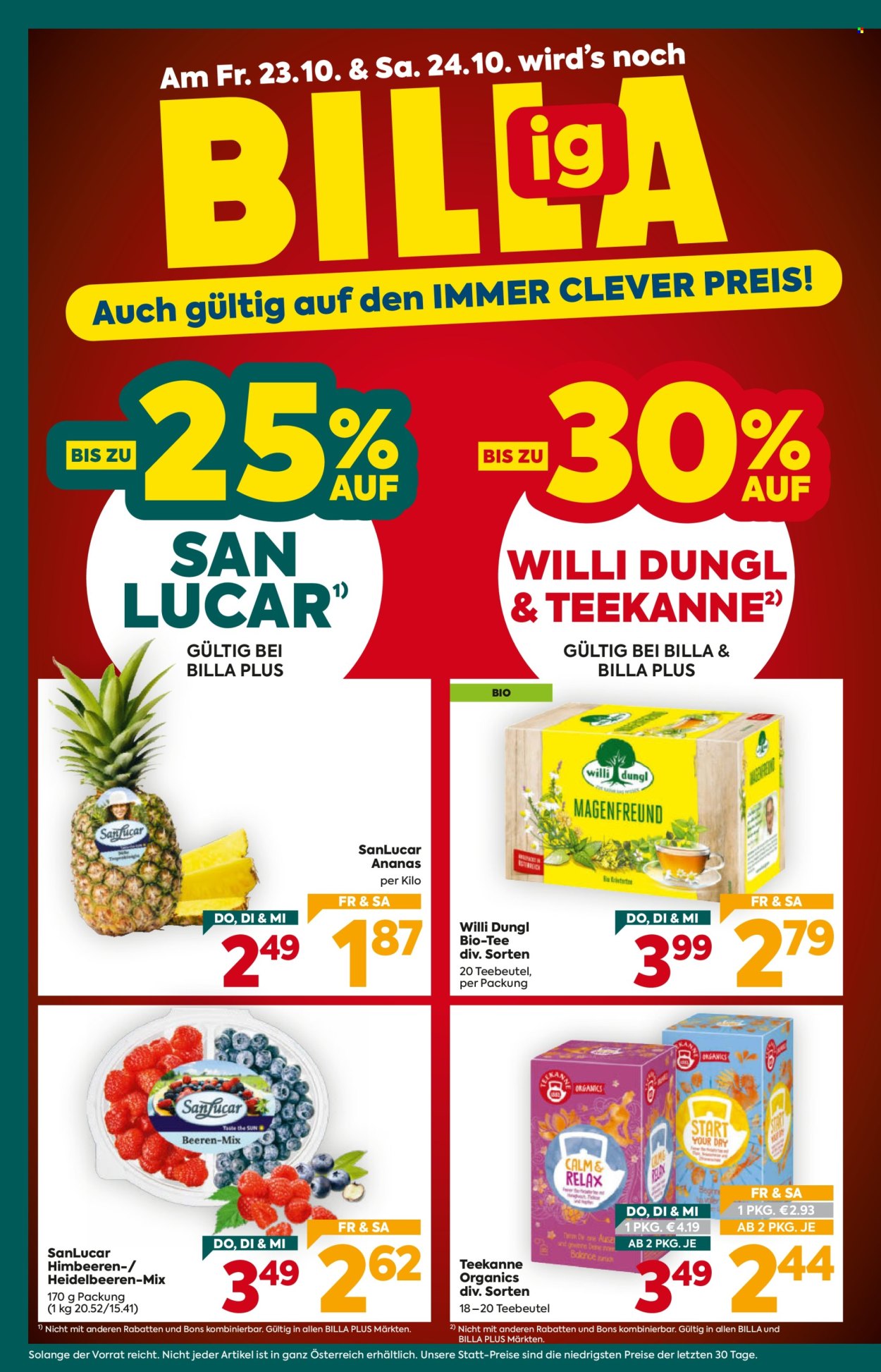 Angebote Billa Plus - 22.10.2026 - 28.10.2026. Seite 4