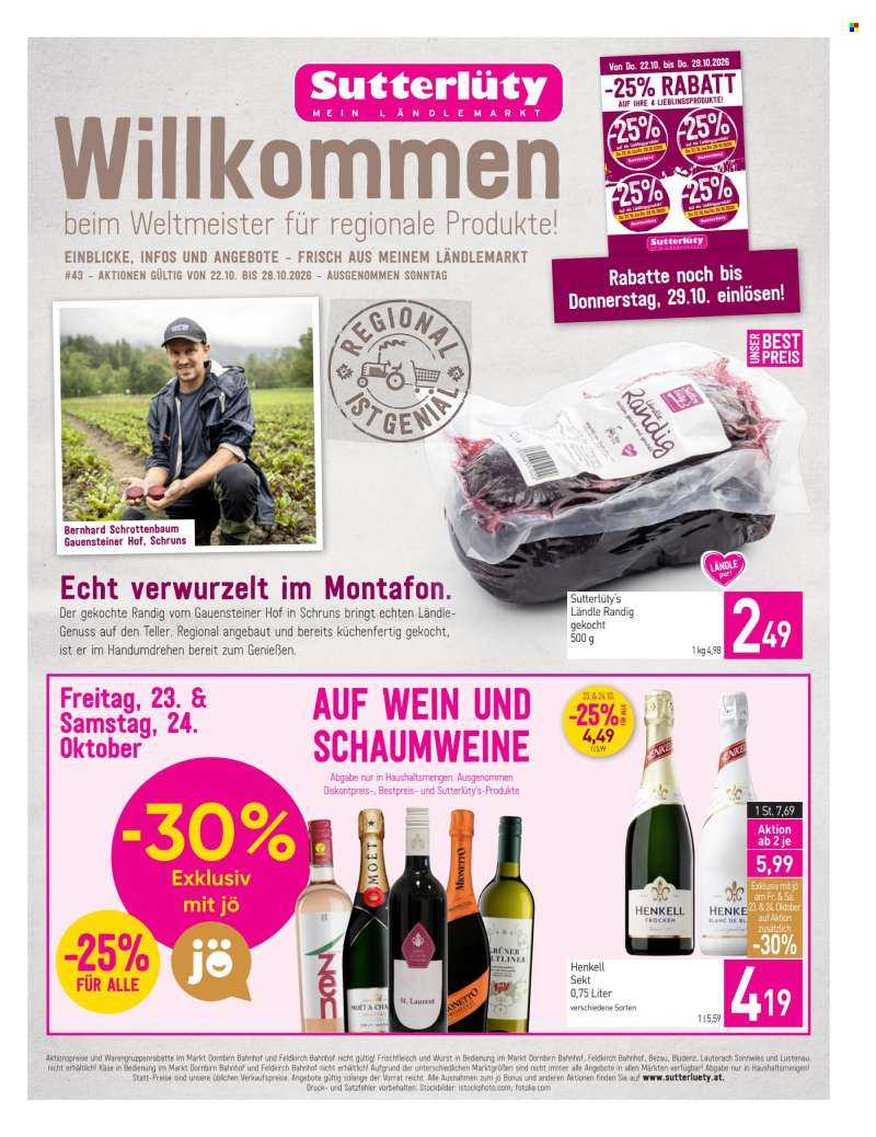 Angebote Sutterlüty - 22.10.2026 - 28.10.2026.