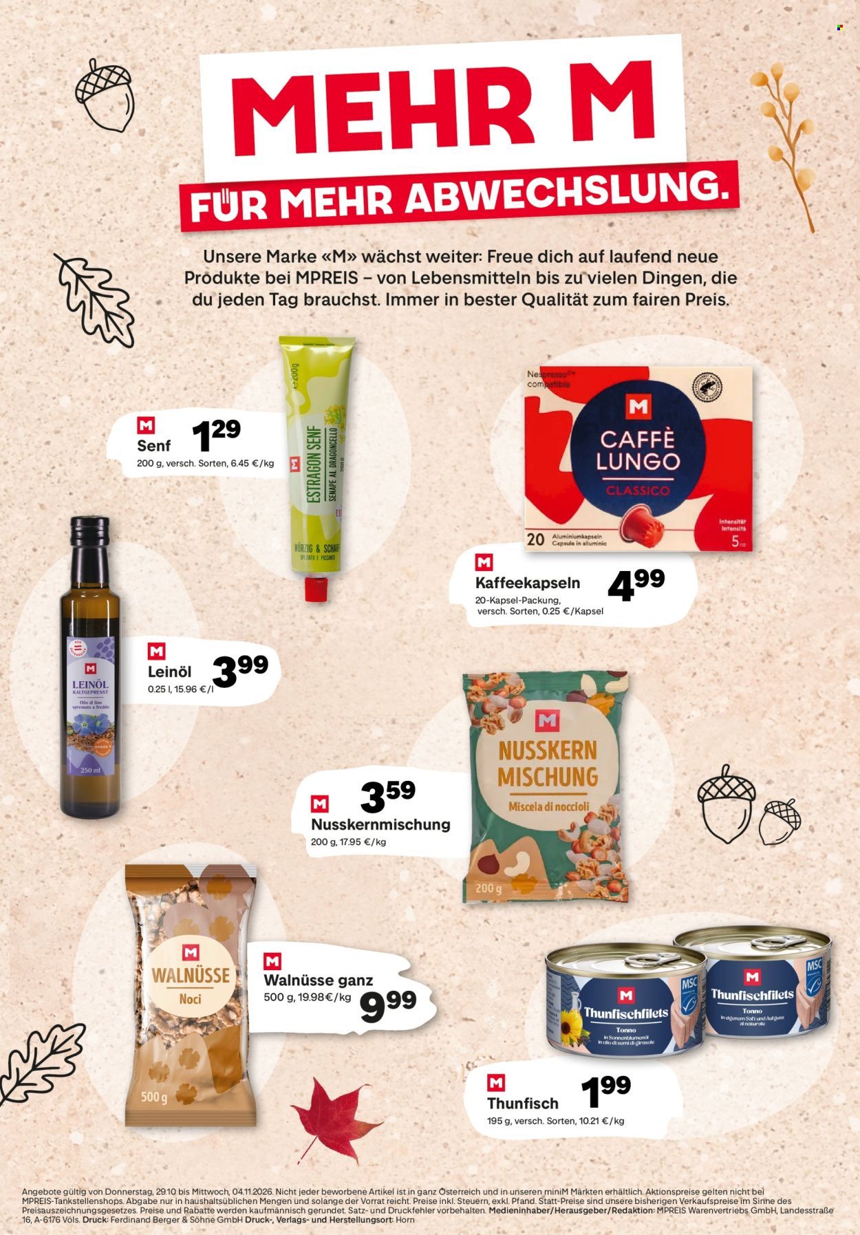 Angebote MPREIS - 29.10.2026 - 4.11.2026. Seite 10