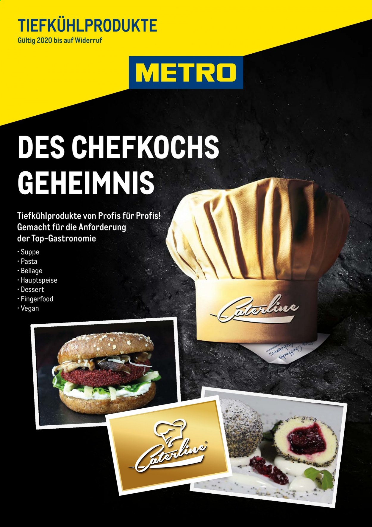 Angebote Metro - Verkaufsprodukte - Pasta, Suppe. Seite 1.